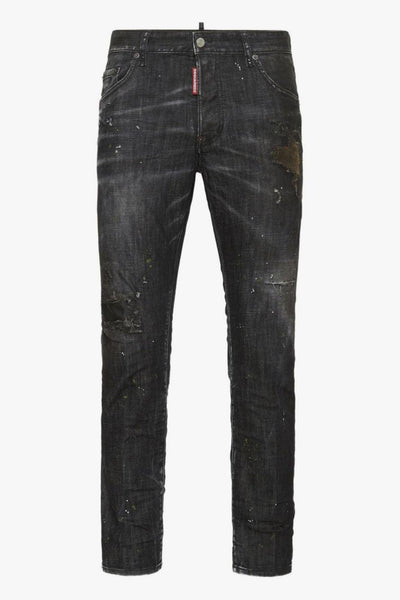 2 Jeans Nero Uomo Skater Nirvana Wash