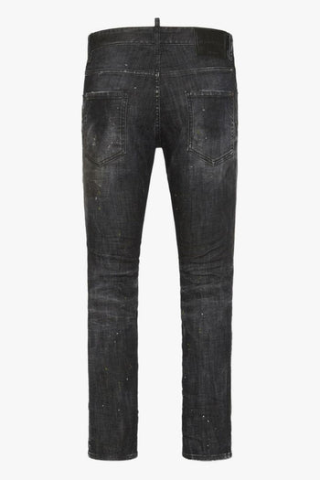 2 Jeans Nero Uomo Skater Nirvana Wash - 2