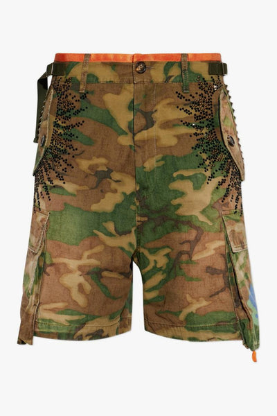 2 Short Camouflage Uomo Verde