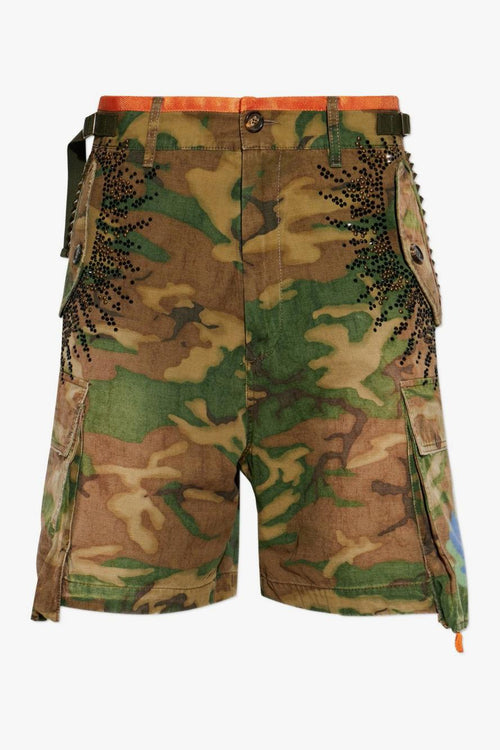 2 Short Camouflage Uomo Verde