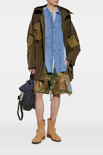 2 Short Camouflage Uomo Verde - 5