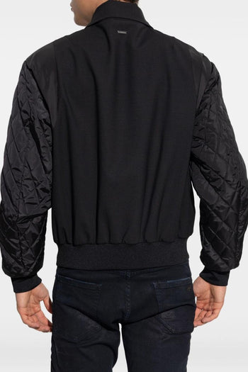 2 Caban Nero Uomo con Maniche Imbottite - 3