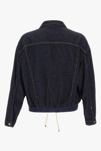 2 Giubbotto Blu Uomo Denim - 3