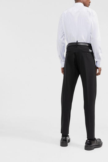 2 Camicia Bianco Uomo Placca Logo - 4