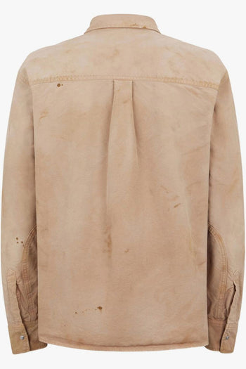 2 Camicia Beige Uomo Effetto Sbiadito - 2