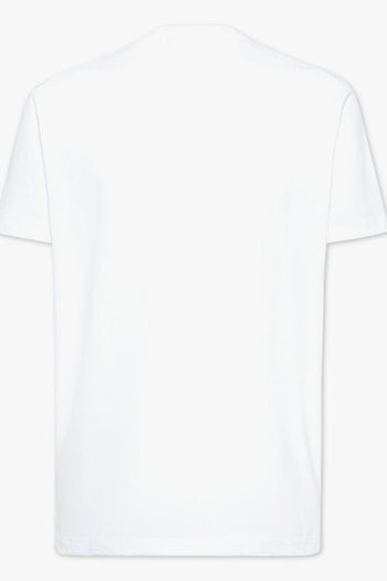 2 T-shirt Bianco Uomo Stampa Logo - 2