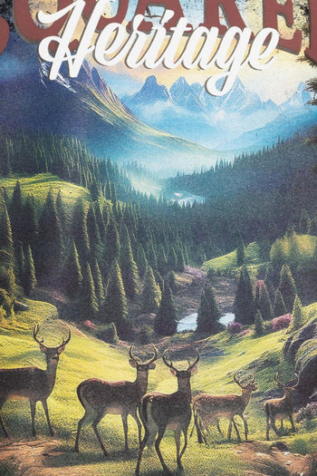 2 T-Shirt Nero Uomo Stampa Heritage - 4