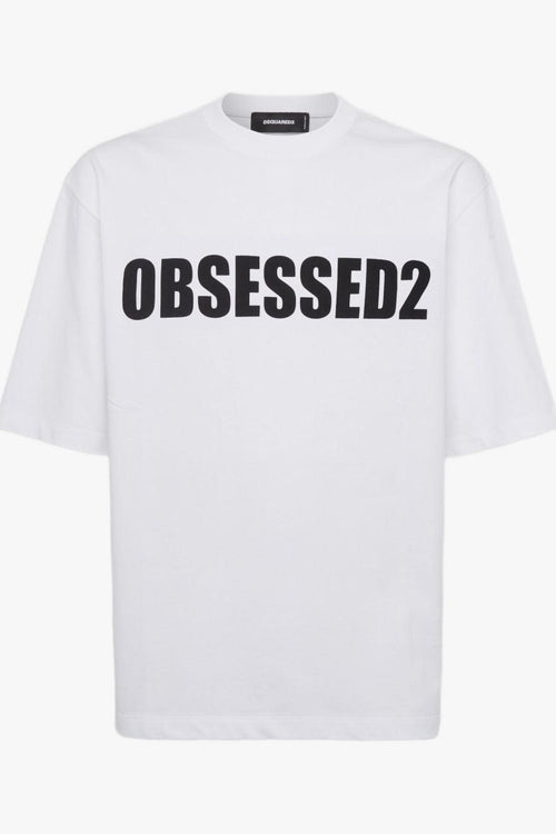 2 T-Shirt Bianco Uomo Obsessed