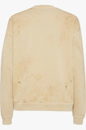 2 Felpa Beige Uomo Ricamo Brothers - 2