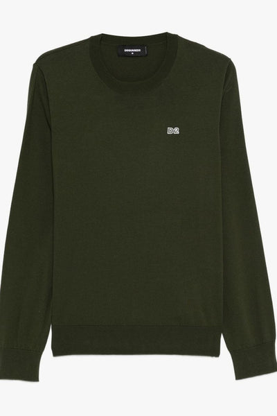 2 Maglia Verde Uomo Micro Logo