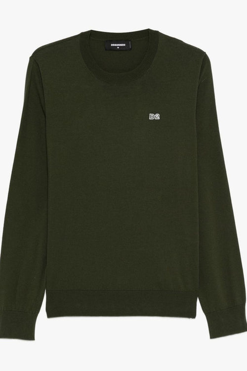 2 Maglia Verde Uomo Micro Logo