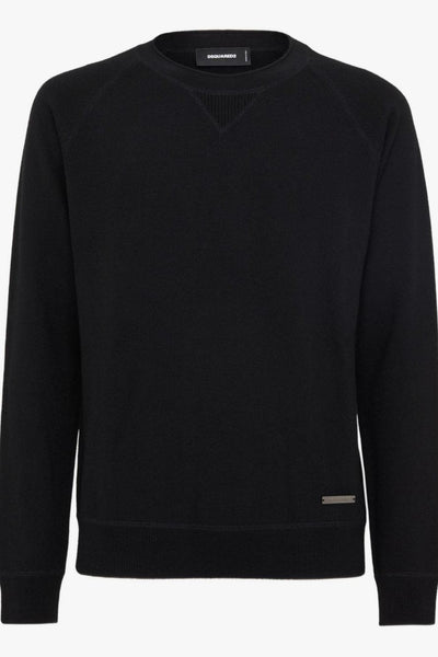 2 Maglia Nero Uomo Girocollo