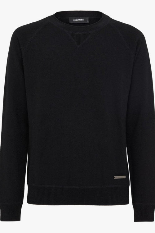 2 Maglia Nero Uomo Girocollo