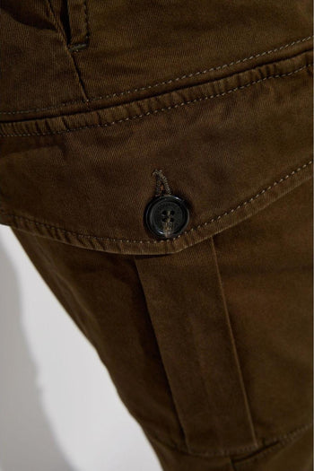 2 Pantaloni Verde Uomo Sexy Cargo - 4