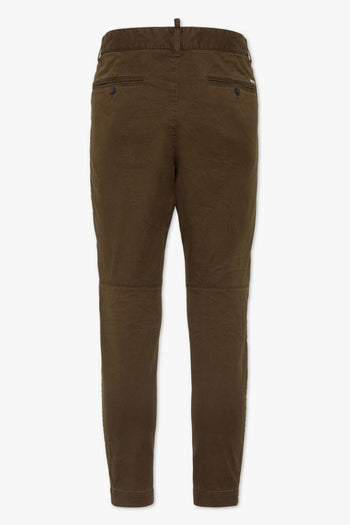 2 Pantaloni Marrone Uomo Chino - 2