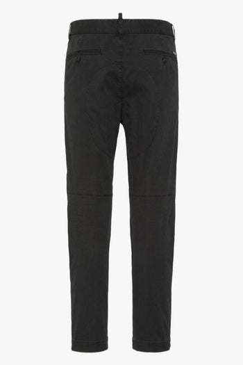 2 Pantaloni Nero Uomo Chinos - 2