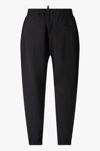 2 Pantaloni Nero Uomo Stampa Logo - 2