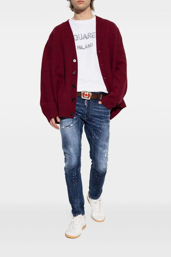 2 Jeans Blu Uomo Effetto Vissuto - 2