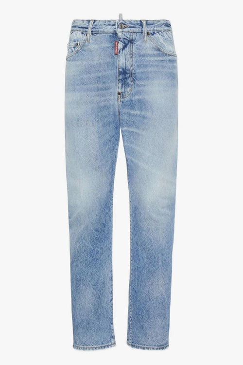 2 Jeans Blu Uomo Stonewashed