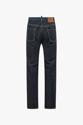 2 Jeans Blu Uomo Coulisse - 2