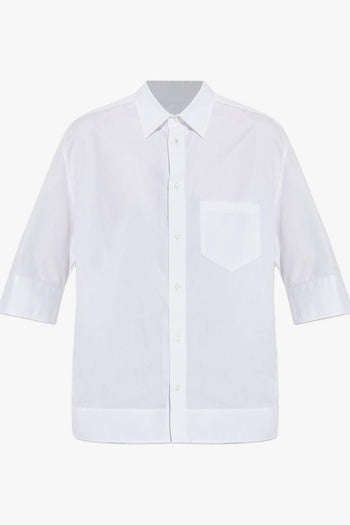 2 Camicia Bianco Donna Ricamo Logo Signature - 5