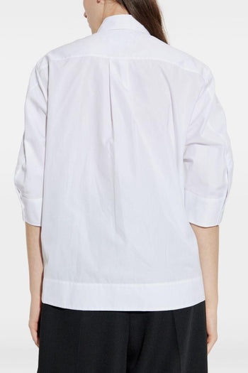 2 Camicia Bianco Donna Ricamo Logo Signature - 3