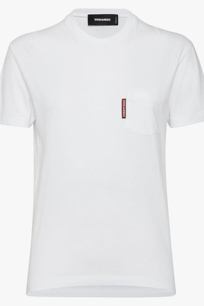 2 T-Shirt Bianco Donna Just Right Fit Label