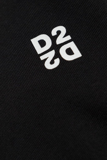 2 T-shirt Nero Donna Stampa Logo - 4