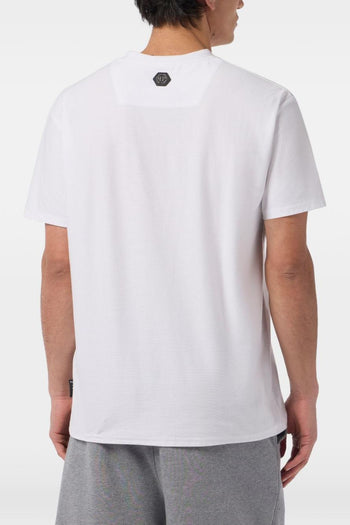 T-shirt Bianco Uomo Hexagon - 2
