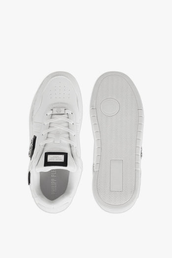 Scarpa Bianco Uomo SK8R - 3