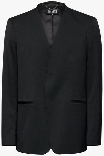 Mm6 Uomo Giacca Nero Monopetto - 7