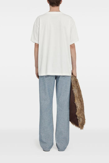 T-shirt Bianco Uomo Logo - 4