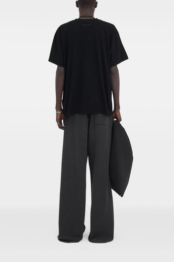 T-shirt Nero Uomo Stampa Logo - 4