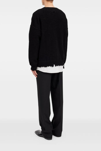 Maglia Nero Uomo Girocollo - 3