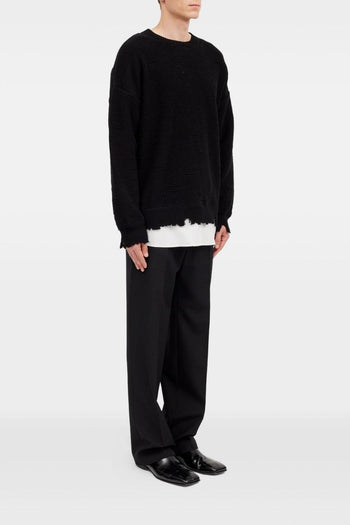 Maglia Nero Uomo Girocollo - 2