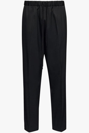 Mm6 Uomo Pantalone Nero con Coulisse - 7