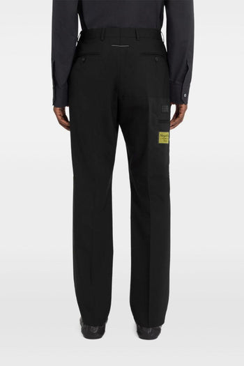 Pantalone Nero Uomo Gamba Dritta - 4