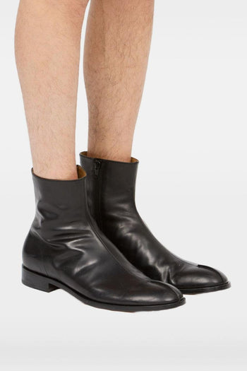 Stivaletti Nero Uomo con Cerniera - 4
