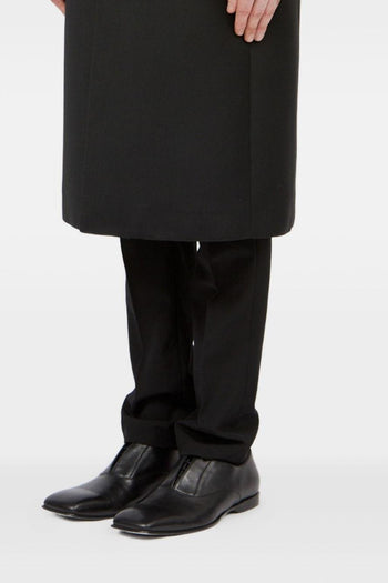 Uomo Cappotto Nero Sartoriale - 5