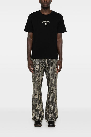 T-shirt Logo Uomo Nero - 2