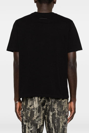 T-shirt Logo Uomo Nero - 3