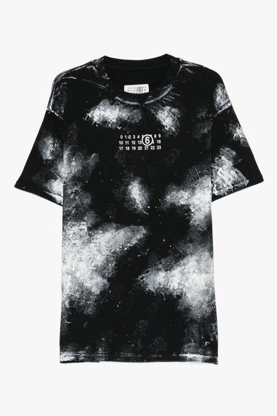 T-shirt Spray Uomo Nero