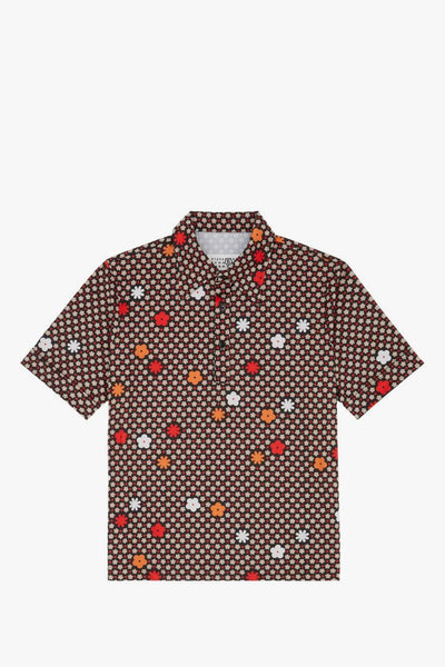 Polo Fiori Uomo Multicolore