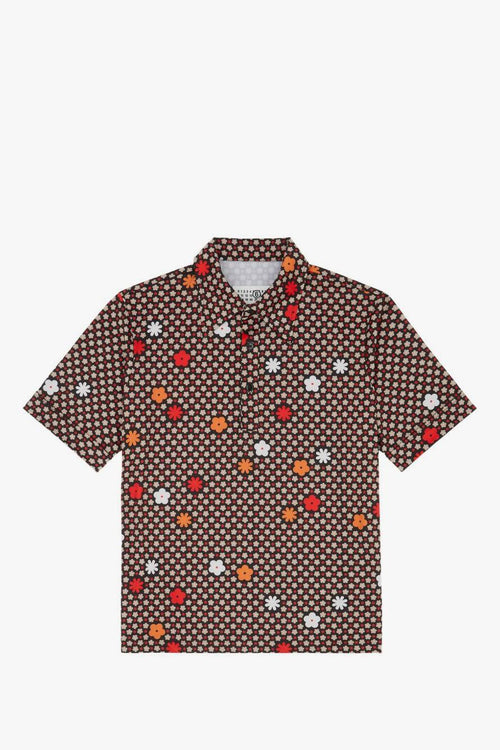 Polo Fiori Uomo Multicolore