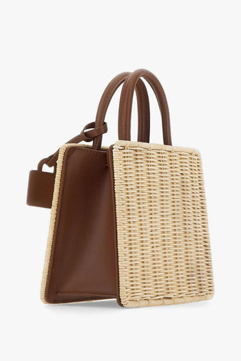 Saint Barth Borsa Shop Bag Mini Donna Beige - 5