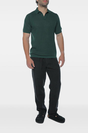 Saint Barth Polo Sloan Uomo Verde - 5