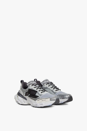 2 Scarpa Grigio Uomo Faster - 2