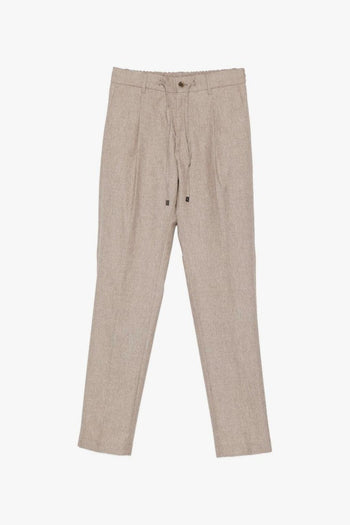 Pantaloni Beige Uomo Spiaggia - 5