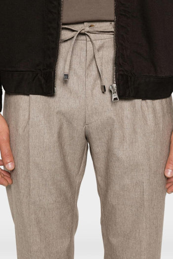 Pantaloni Beige Uomo Spiaggia - 4