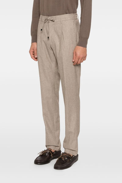 Pantaloni Beige Uomo Spiaggia